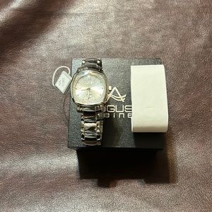 AUGUST STEINER.. New watch stainless steel band